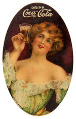 “DRINK COCA-COLA” 1907 POCKET MIRROR.