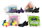 "BATMAN RETURNS" McDONALD'S HAPPY MEAL DISPLAY.