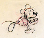 MICKEY MOUSE PENCIL DRAWING FROM THE MAD DOCTOR.