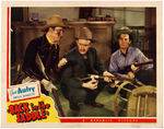 GENE AUTRY "BACK IN THE SADDLE" LOBBY CARD SET.