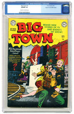 BIG TOWN #3 MAR. 1951 CGC 5.0 CREAM TO OFF-WHITE PAGES EDGAR CHURCH (MILE HIGH) COPY.