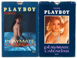 "PLAYBOY PLAYMATE CALENDAR" LOT WITH ENVELOPES.