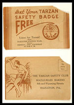 “TARZAN SAFETY CLUB” CARD.