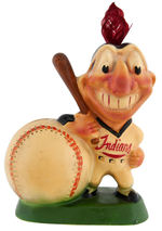 CLEVELAND INDIANS GIBBS-CONNOR "CHIEF WAHOO" BANK.