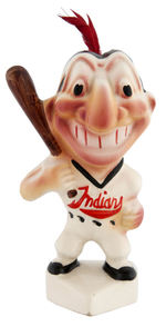 CLEVELAND INDIANS GIBBS-CONNOR "CHIEF WAHOO" BANK.