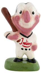 CLEVELAND INDIANS GIBBS-CONNOR "CHIEF WAHOO" BANK.