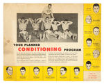 MICKEY MANTLE/SPORTS SUPER STARS CONDITIONING PROGRAM COMPLETE SET.