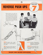 MICKEY MANTLE/SPORTS SUPER STARS CONDITIONING PROGRAM COMPLETE SET.