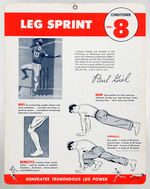 MICKEY MANTLE/SPORTS SUPER STARS CONDITIONING PROGRAM COMPLETE SET.