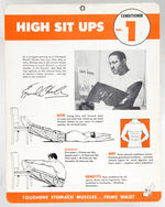 MICKEY MANTLE/SPORTS SUPER STARS CONDITIONING PROGRAM COMPLETE SET.