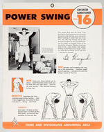 MICKEY MANTLE/SPORTS SUPER STARS CONDITIONING PROGRAM COMPLETE SET.