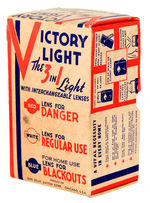 BOXED WORLD WAR II "VICTORY LIGHT."