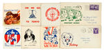 WORLD WAR II HOMEFRONT/WAR BOND/PATRIOTIC ENVELOPES LOT #1.