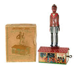 "UNIQUE ART JAZZBO JIM THE DANCER ON THE ROOF" BOXED TOY.