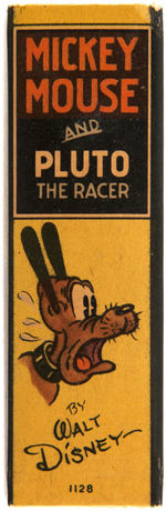 "MICKEY MOUSE AND PLUTO THE RACER" FILE COPY BLB.