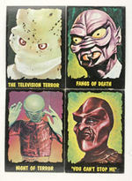 "OUTER LIMITS" GUM CARD SET.