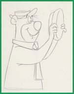 YOGI BEAR COMMERCIAL ORIGINAL PRODUCTION DRAWING SEQUENCE.