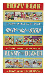 A COLORING BOX OF FUNNY ANIMAL PAINT BOOKS.”