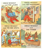 "UNCLE WIGGILY'S LIBRARY/EIGHT COLORFUL BOOKS" IN BOX.