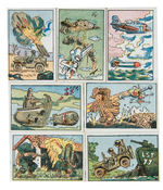 "JIGGLEYS-MILITARY SERIES" RARE GUM CARDS.