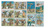 "JIGGLEYS-MILITARY SERIES" RARE GUM CARDS.