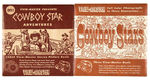 VIEWMASTER COWBOY STARS.