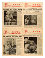 "ROY ROGERS-DALE EVANS FAN CLUB NEWS" NEWSLETTERS.