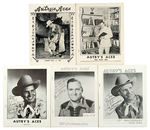 GENE "AUTRY'S ACES" FAN CLUB PUBLICATIONS.