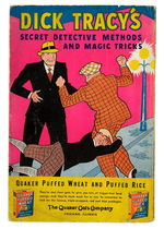 "DICK TRACY SECRET SERVICE PHONE"/MAGIC BOOK-QUAKER OATS PREMIUMS.