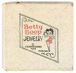 "BETTY BOOP JEWELRY" EMPTY BOX