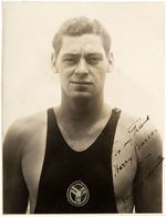 JOHNNY WEISSMULLER SIGNED PHOTO.