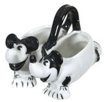 MICKEY MOUSE GERMAN SALT & PEPPER CELLAR.