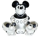 MICKEY MOUSE GERMAN CHINA CONDIMENT SET.