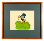 JIMINY CRICKET CEL SOLD AT THE ART CORNER, DISNEYLAND.