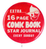 "THE SPIRIT" RARE NEWSPAPER PROMO BUTTON.