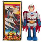 GATCHAMAN/BATTLE OF THE PLANETS - KEN WASHIO BOXED WIND-UP ROBOT.