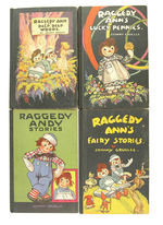 "RAGGEDY ANN" ILLUSTRATED HARDBOUND BOOKS BY JOHNNY GRUELLE.