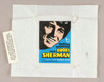 "GETTING TOGETHER WITH BOBBY SHERMAN" TEST WRAPPER AND CARDS.