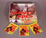 "PLANET OF THE APES" FULL GUM CARD DISPLAY BOX.