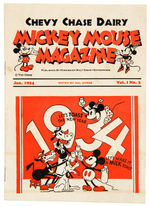 MICKEY MOUSE DAIRY PROMOTION MAGAZINE VOL. 1, NO. 3.