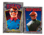 GOLDEN AGE CAPTAIN AMERICA STATUE WITH RED SKULL AND BUCKY MINI-BUSTS BY BOWEN.