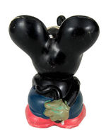 MICKEY MOUSE RARE AND UNUSUALLY PROPORTIONED CELLULOID FIGURE.