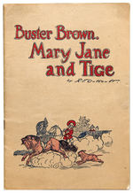"BUSTER BROWN, MARY JANE AND TIGE" PREMIUM BOOKLET.