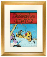 "DETECTIVE COMICS" #100 COMIC BOOK COVER RECREATION BY DICK SPRANG.