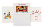 WALT DISNEY STUDIO 1970s-1980s CHRISTMAS CARD LOT.