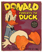 “DONALD FORGETS TO DUCK” CHOICE CONDITION BTLB.