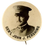 REAL PHOTO OF "GEN'L JOHN J. PERSHING" FROM HAKE COLLECTION & CPB.