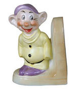 DOPEY CHINA BOOKEND BY MAW OF LONDON.
