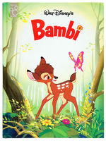 LEGENDARY DISNEY ANIMATOR WARD KIMBALL SIGNED AND INITIALED “BAMBI” BOOK.