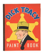 "DICK TRACY PAINT BOOK."
